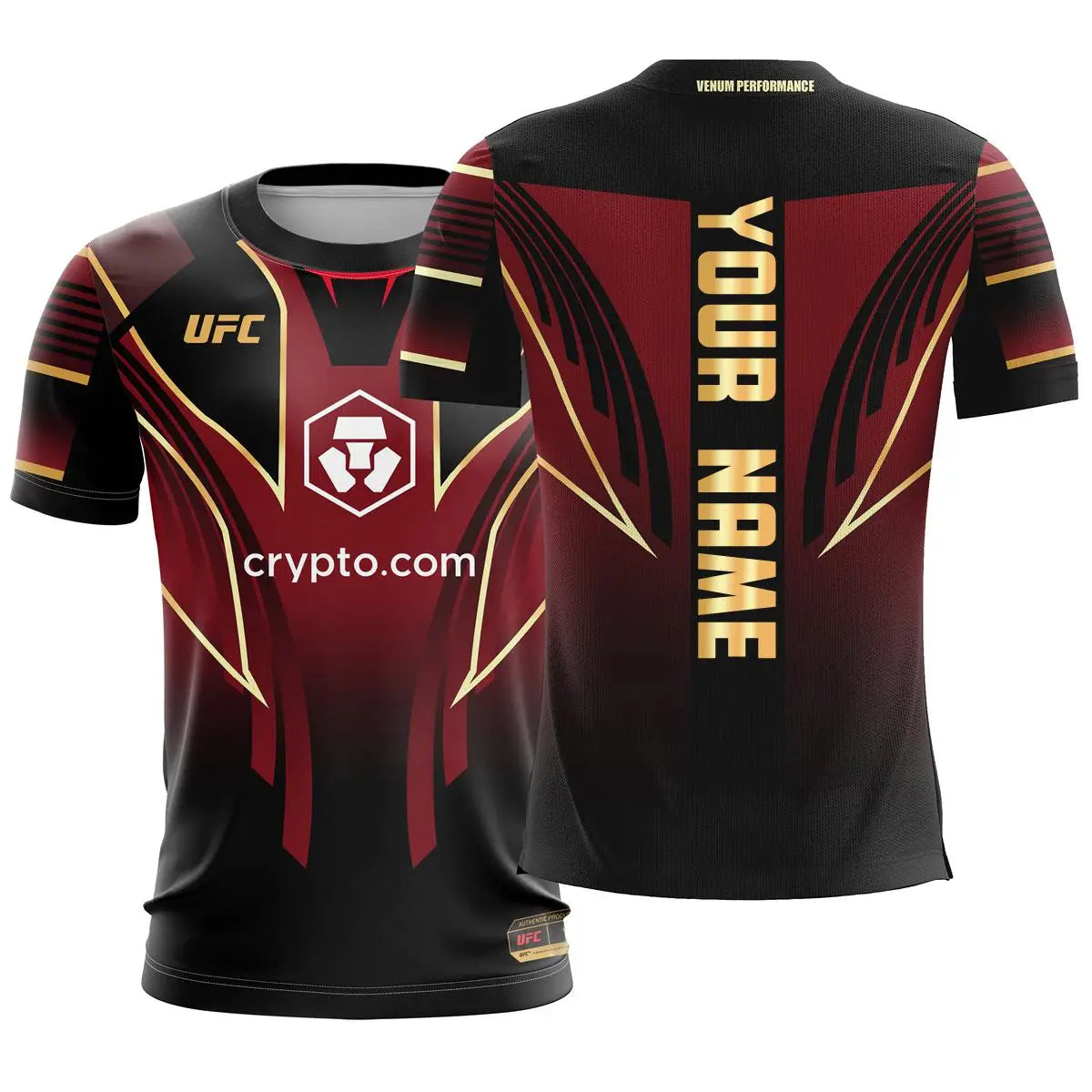 •Camiseta UFC 2025 Personalizable-Edición Fan